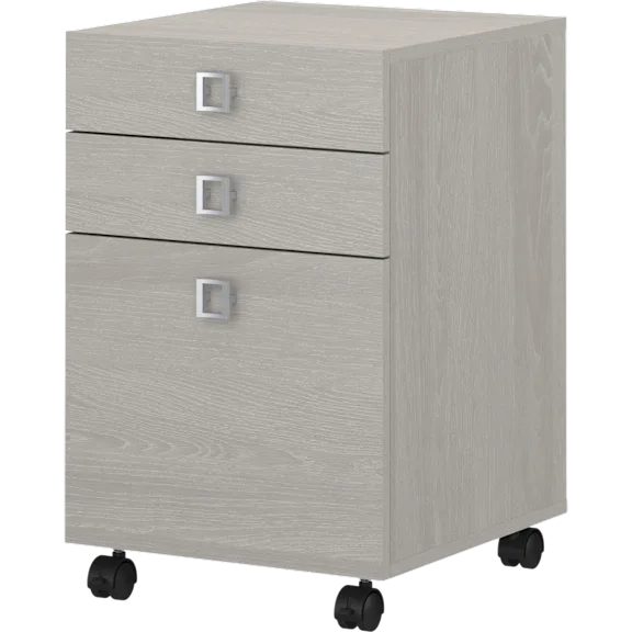 Echo 3 Drawer Mobile File Cabinet