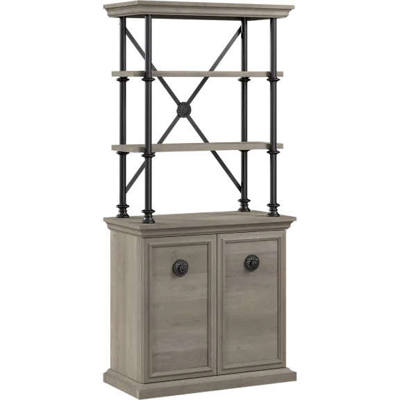 Coliseum Designer Bookcase with Doors