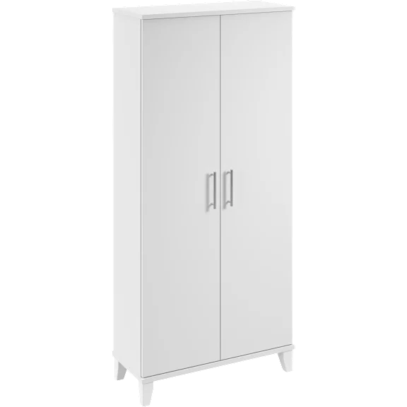 Somerset Tall Storage Cabinet with Doors and Shelves