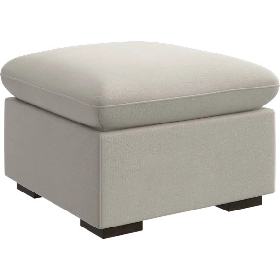 Bush Home Sienna Modular Storage Ottoman in Mist Taupe