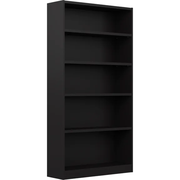 Universal Tall 5 Shelf Bookcase