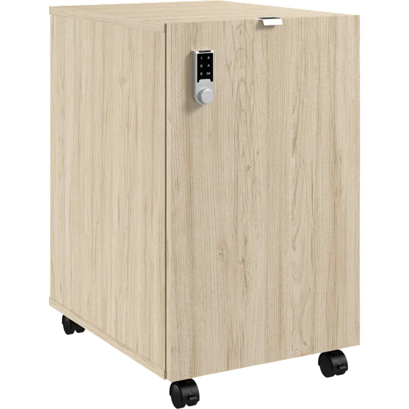 Assure Mobile File Cabinet with Drawers and Keypad Lock