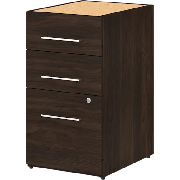 Office 500 16W 3 Drawer File Cabinet (Assembled)