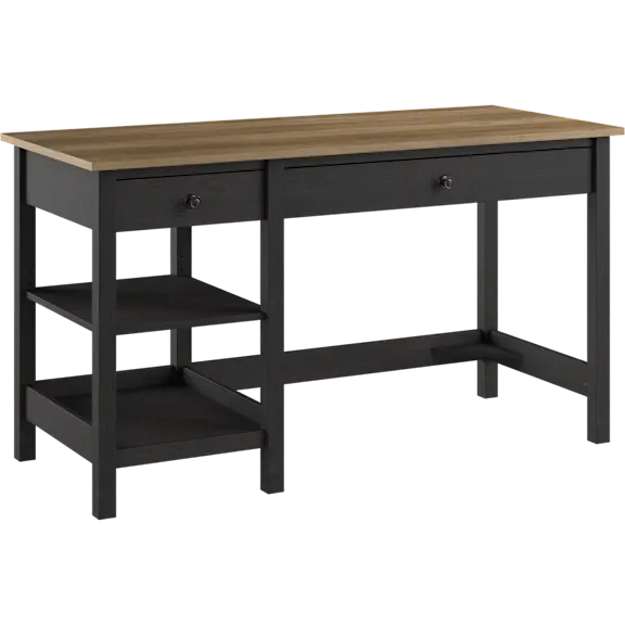 Mayfield 54W Computer Desk with Shelves