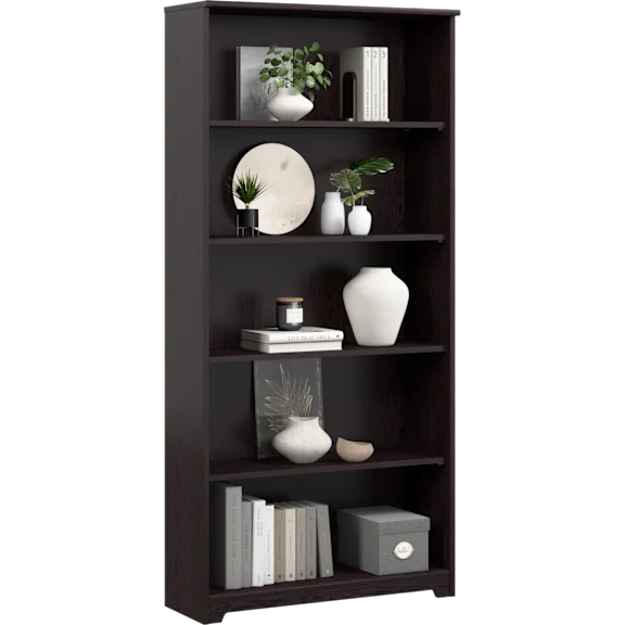 Cabot Tall 5 Shelf Bookcase