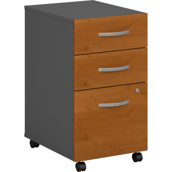 Series C 3 Drawer Mobile File Cabinet - Assembled