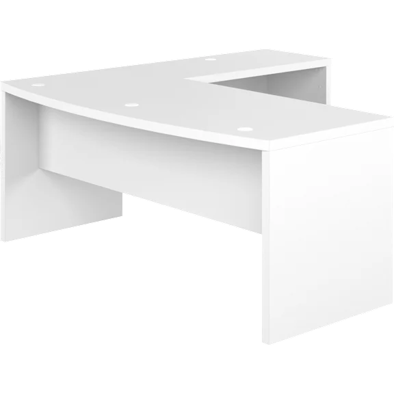 Echo 72W Bow Front L Shaped Desk