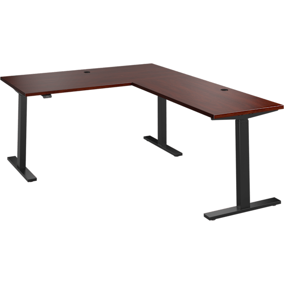 Move 60 Series 60W Height Adjustable L Shaped Standing Desk
