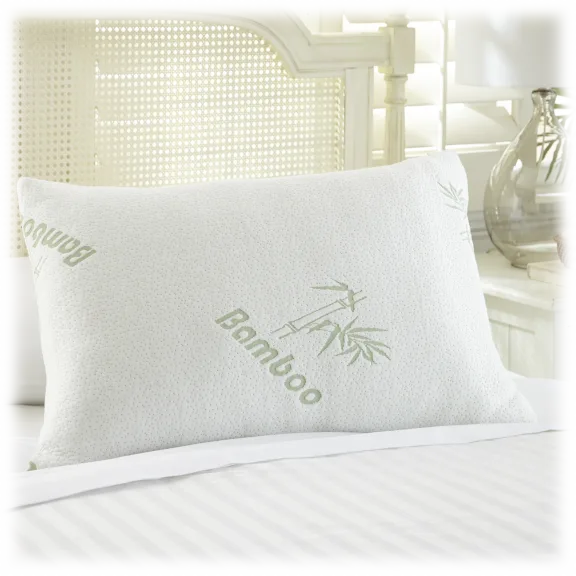 Luxury Home Bamboo Memory Foam Hypoallergenic Pillow