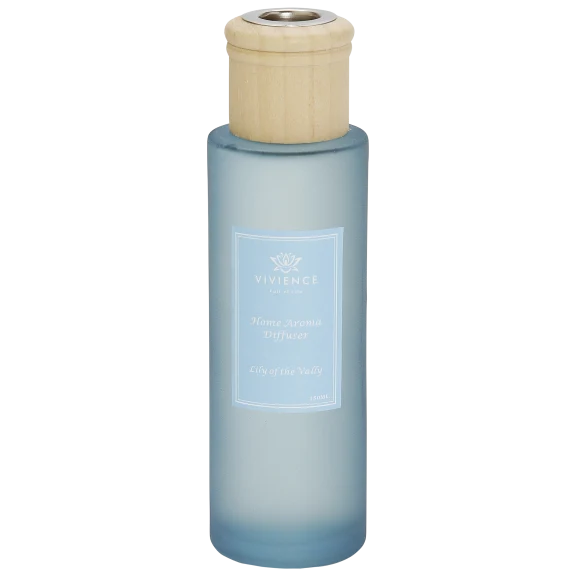 Vivience Round Blue Bottle Reed Diffuser