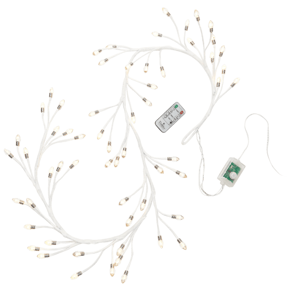 Bethlehem Lights 5' Twig Garland with Color Changing LEDs