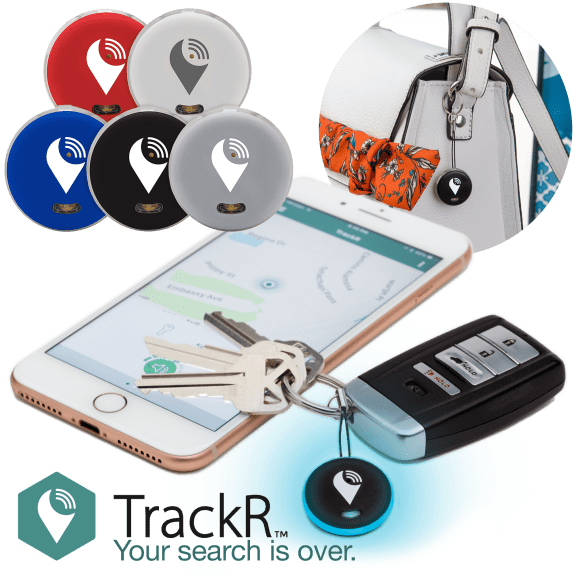 5-Pack: TrackR Pixel Bluetooth Tracking Devices