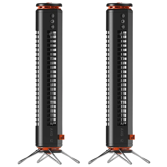2-Pack: Sharper Image by Vornado AXIS 12 Airbar USB Desktop Fans