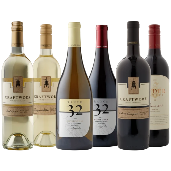 6-Pack: Mixed Red & White Wines