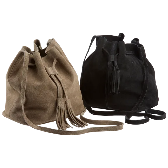 Roost Suede Bucket Bag