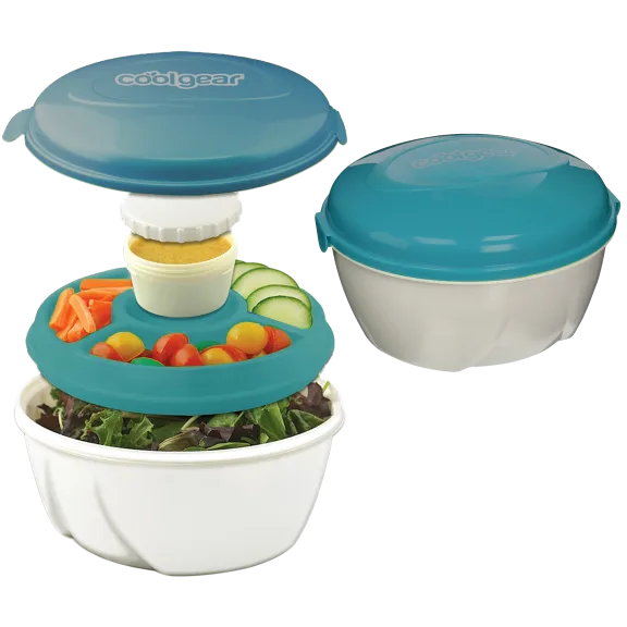2-Pack: Cool Gear EZ Freeze Deluxe Salad Kits