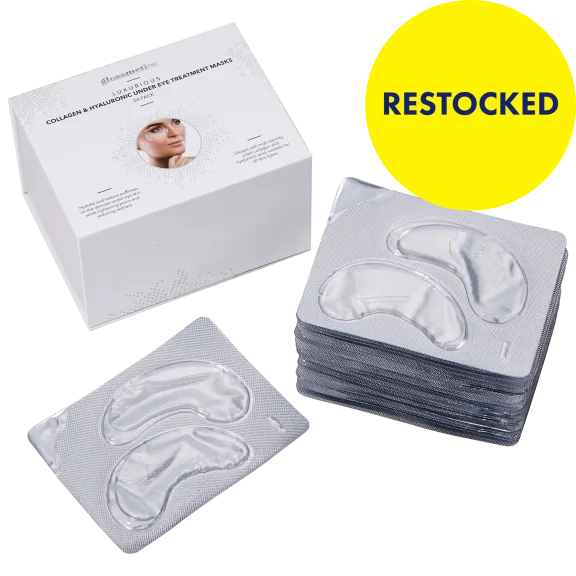 24-Pack: Glossmetics Collagen & Hyaluronic Acid Under-Eye Treatment Masks