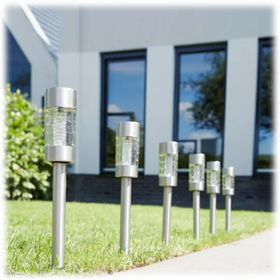 6-Pack: LuxForm Ultra Premium Solar Pathway Lights