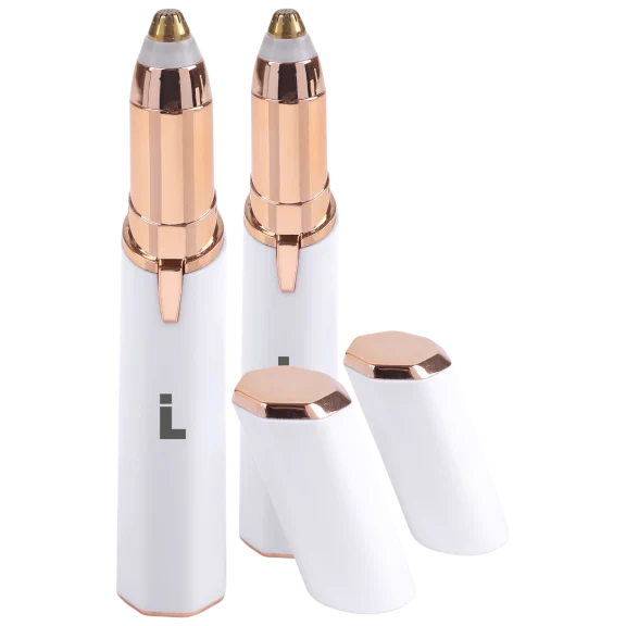 2-Pack: Life Authentics Painless Electric Eyebrow Hair Remover