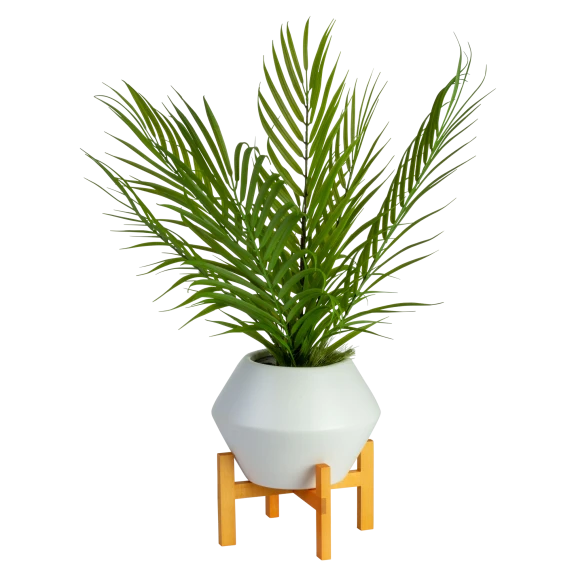 South Street Loft Palm Leaves in Flower Pot