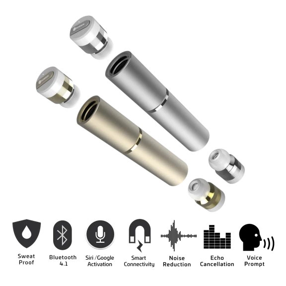 Rowkin Bit Stereo True Wireless Bluetooth Earbuds