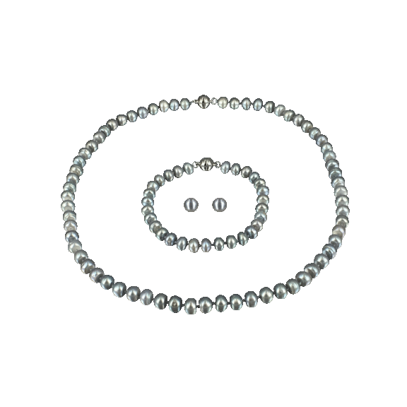 Pacific Pearls Palliser Lagoon 3-Piece Classic Pearl Gift Set