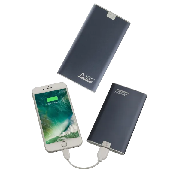 2-Pack: POGO Ultra Thin 5000mAh Power Banks