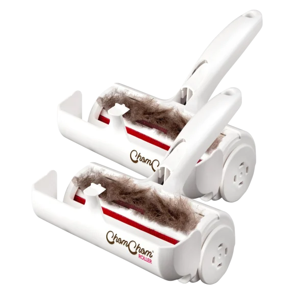 2-Pack: Chom Chom Roller Pet Hair Remover And Reusable Lint Roller