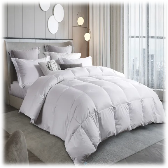 Martha Stewart All Seasons Tencel & Cotton Blend Hungarian Goose Down Comforter