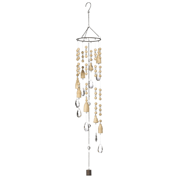 Grasslands Road Garden 36" Wood and Bead Mobile