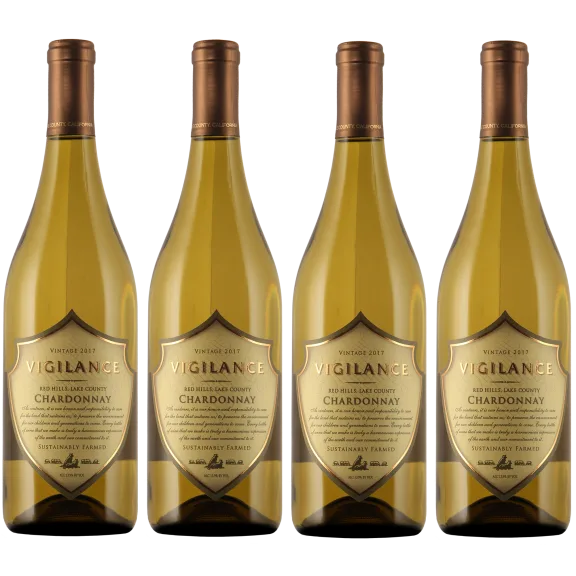 2017 Vigilance Chardonnay - 4 Bottles