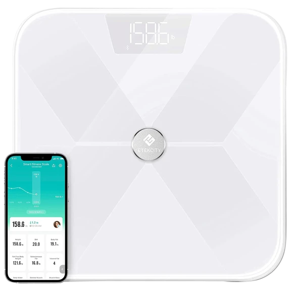 Etekcity Smart Connected Digital Body Fat & BMI Scale