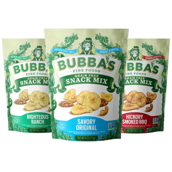 12-Pack: Bubba's Fine Foods Assorted Snack Mix