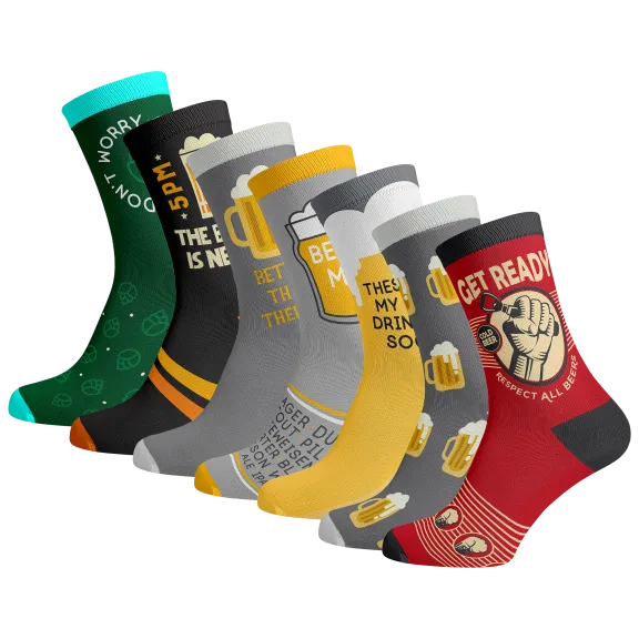 Pick-your-4-Pack: Sock Atomica Beer Socks