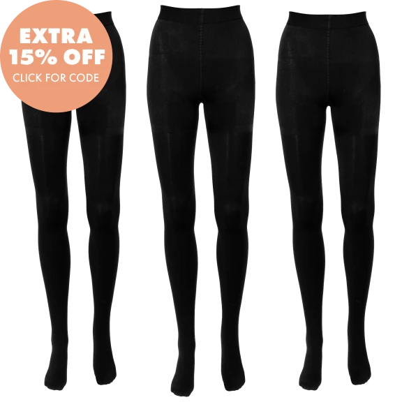 3-Pack: H Halston Body Shaping Tights