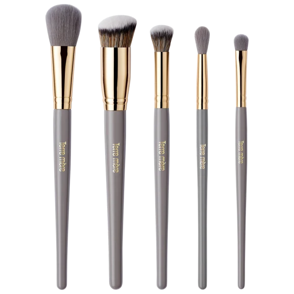 Terre Mère 5-Piece Professional Essential Brush Set