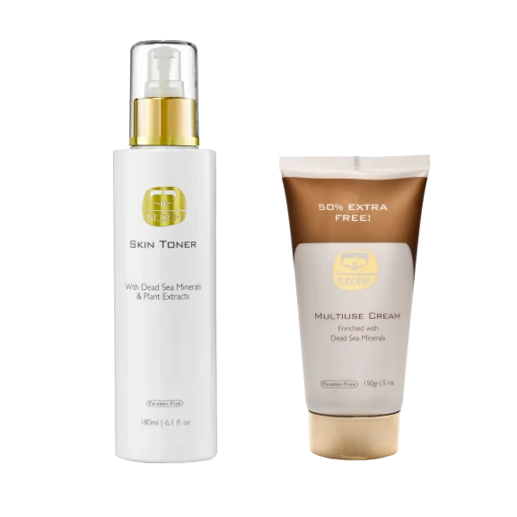 Kedma Tone and Hydrate Duo (Skin Toner + MultiTask Cream)