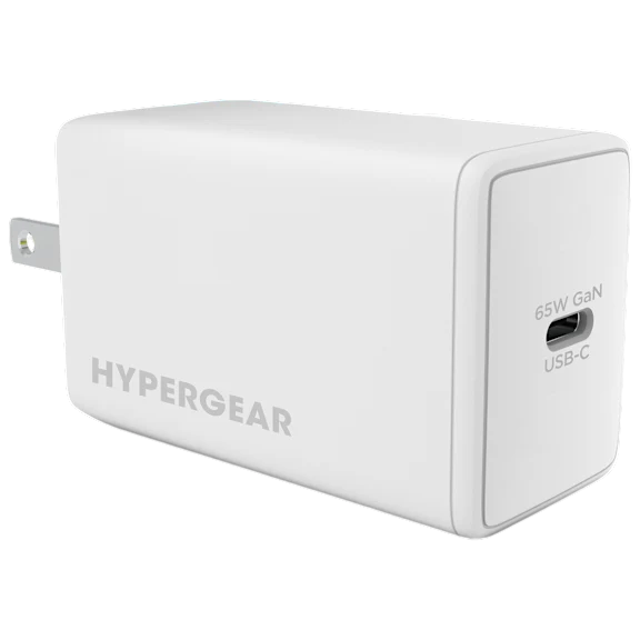 HyperGear SpeedBoost 65W USB-C Power Delivery / PPS GaN Laptop Charger