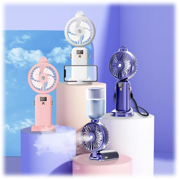 Swirling Mist Digital Personal Misting Fan By 3P Experts