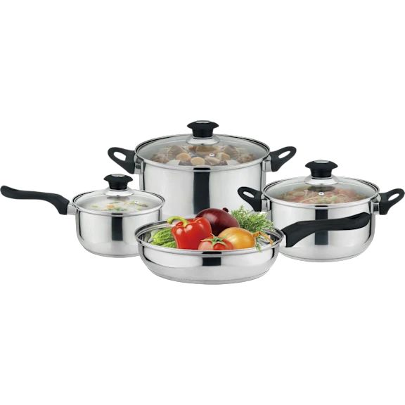 J&V Textiles 7-Piece Kitchen Cookware Set