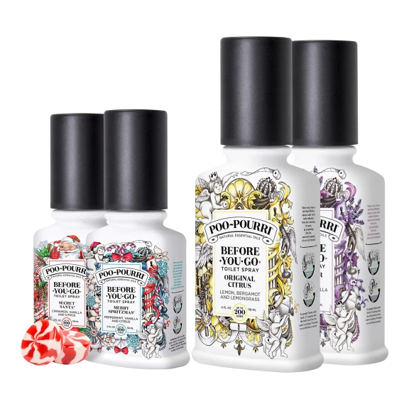 4-Pack: Poo-Pourri 12oz Sets