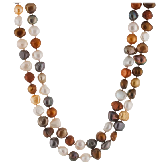 Splendid Pearls Multicolored Pearl Necklace