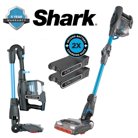 Shark IONFlex 2X DuoClean Cordless Ultra-Light Vacuum with 2 Power Packs