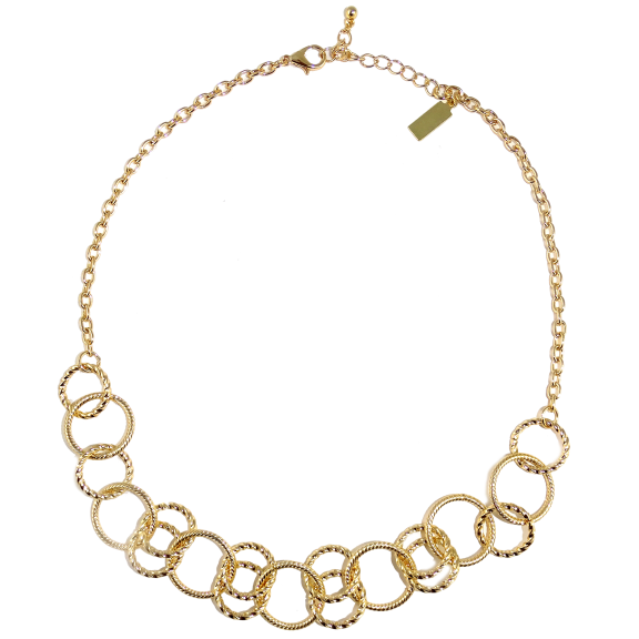 Savvy Cie 18K Yellow Gold Link Necklace