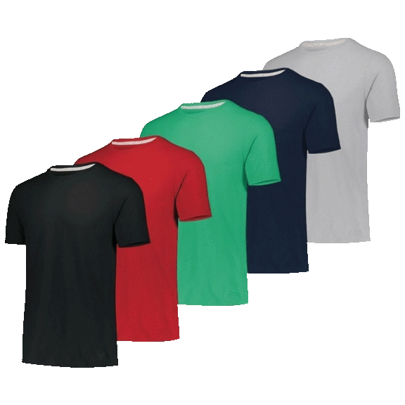 5-Pack: Men's Active Athletic Performance Tees