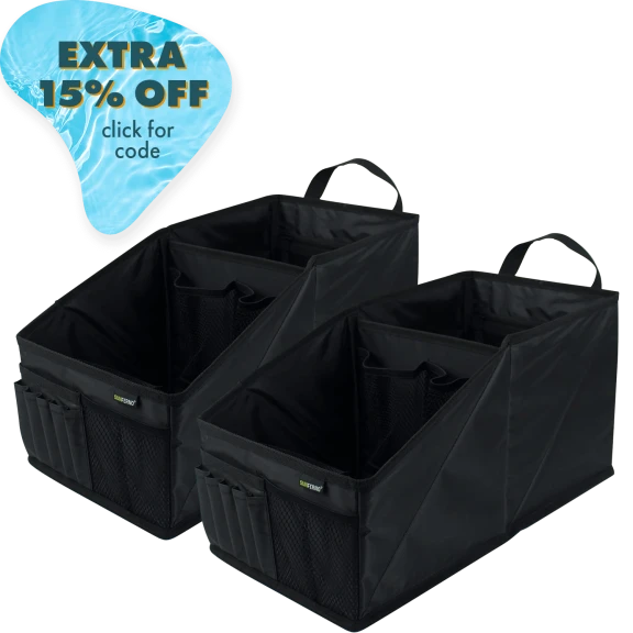 2-Pack: Sunferno Foldable Car Seat Organizer
