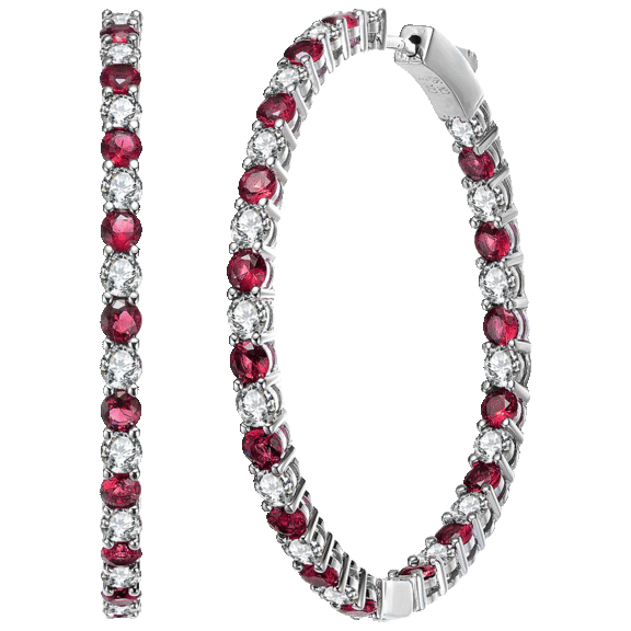Megan Walford Stylish Hoop Earrings