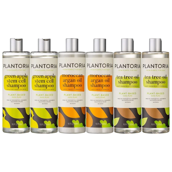 6-Pack: Plantoria Shampoo (Variety Pack)