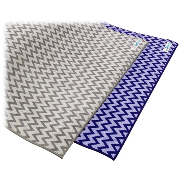 Bintiva 2-in-1 Towel and Mat Combination Eco-Friendly Unique Non Slip Fusion Mat