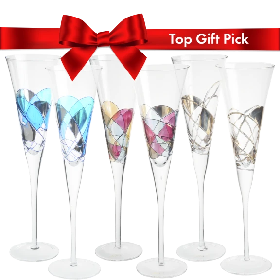 Antoni Barcelona 2-Piece Champagne Flutes